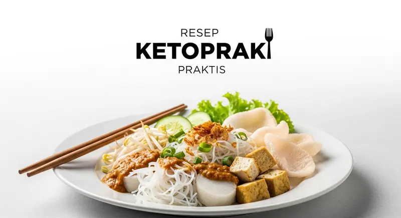 Varian dan Kreasi Resep Ketoprak Praktis Modern