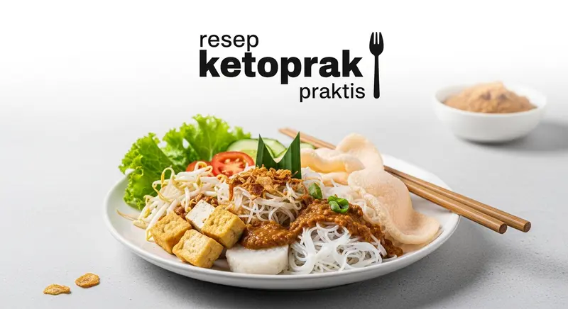 Bahan-Bahan Lengkap untuk Ketoprak Autentik dan Praktis