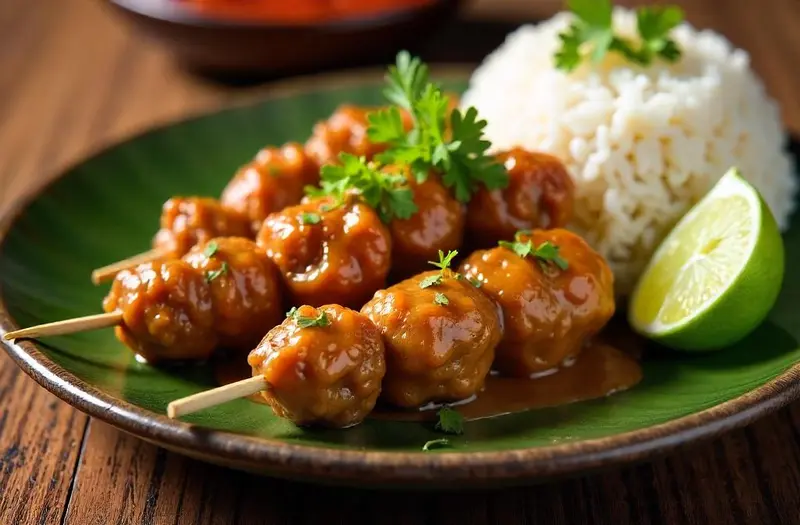 Mengenal Sate Padang: Warisan Rasa yang Autentik
Sate Padang bukan sekadar sate biasa; ini adalah warisan budaya Minangkabau yang telah diakui secara nasional. Berbeda dengan sate lainnya di Indonesia yang menggunakan bumbu kacang, sate padang tradisional mengandalkan kuah kental berbahan dasar tepung beras dan rempah-rempah kompleks. Menurut survei Kompas (2023), 78% responden di Jawa menyatakan Sate Padang sebagai varian sate paling unik karena cita rasa kuahnya yang rich dan pedas. Keasliannya terletak pada penggunaan daging sapi atau lidah sapi sebagai bahan utama, serta proses perebusan daging dalam kaldu rempah sebelum dibakar.